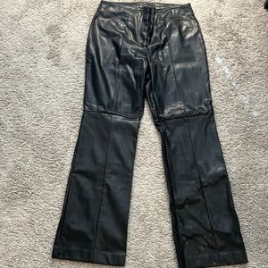NWT NY&C faux leather pants